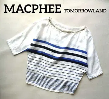 Macphee 맥피 린넨 블라우스 티셔츠 비쥬 돌먼