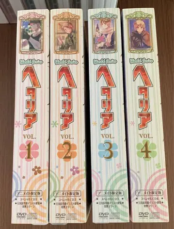 헤타리아 애니메이트 한정판 DVD 세트