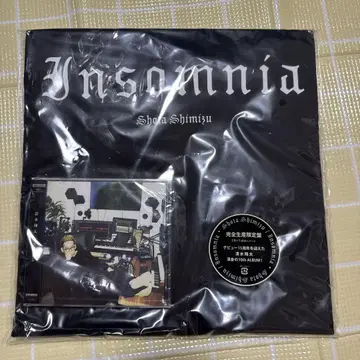 시미즈 쇼타/Insomnia 완전 생산 한정반 T셔츠 포함 미개봉품