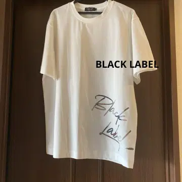 Black Label 화이트 티셔츠