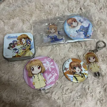Kanon Key 츠키미야 아유 캔뱃지 아크릴 키링 모음
