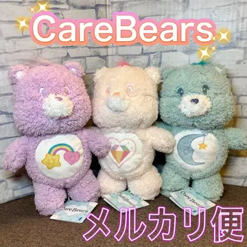 Care Bears 케어베어 푹신푹신 MB 봉제 인형 3종 세트