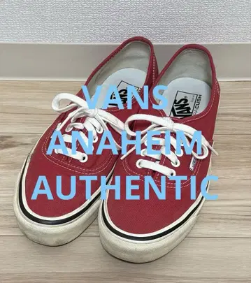 새상품급 VANS 반스 ANAHEIM 애너하임 오센틱 26.5