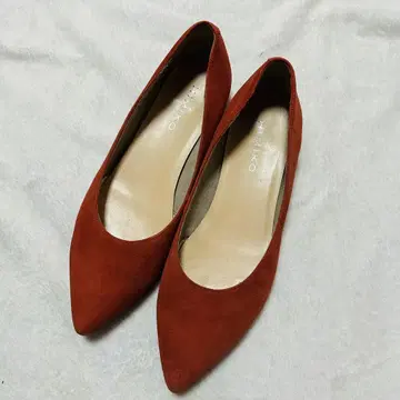 23cm HIMIKO 스틸레토 스웨이드 로우 힐 펌프스