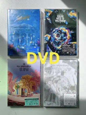 Mrs.GREEN APPLE>일반ver DVD 4작품
