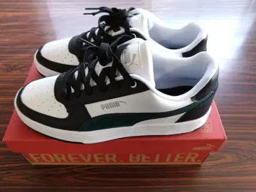 PUMA 스니커즈 화이트/블랙/그린