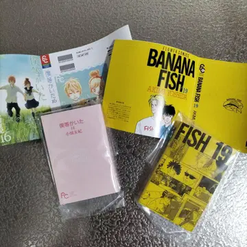 플라워 코믹스 콩 도서 가챠 BANANA FISH 우리가 있던 곳