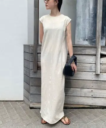 오늘의 편안한 면 소재 펜슬 드레스 38