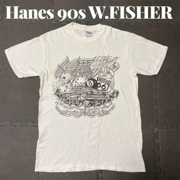 초레어 W.FISHER 97 헤인즈 USA 제작 티셔츠