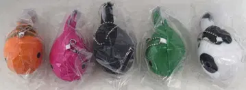 진화를 꿈꾸는 올챙이 쫄깃쫄깃 마스코트 전 5종 세트 가챠가챠