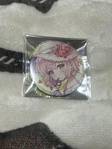 nqrse 캔뱃지 밀짚모자