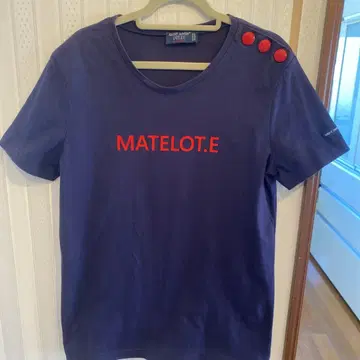 SAINT JAMES MATELOT E 셔츠 네이비