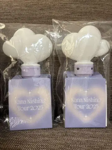 Kana Nishino Tour 2025 더블 하트 후리후라 2개 세트