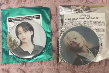 정한 캔뱃지 아크릴 키링