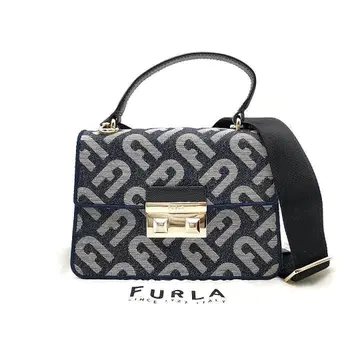 새상품급 훌라 FURLA 숄더백 벨라 데님 03-23092908