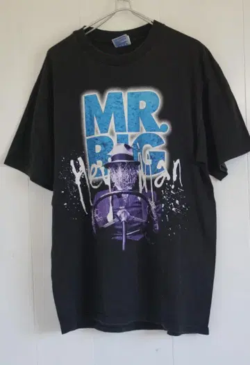 90s Mr.BIG JAPAN TOUR 96 투어 티셔츠 L 빈티지