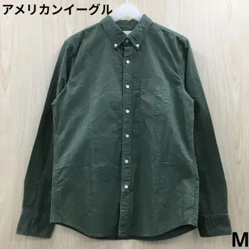 아메리칸 이글 슬림핏 버튼다운 셔츠 F0730B17