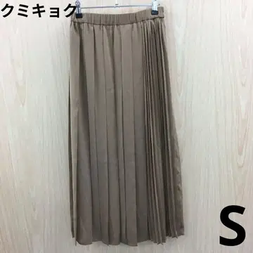 쿠미교쿠 랜덤 플리츠 롱 스커트 F0730A20