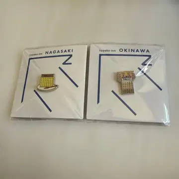 토요코 인 나가사키 오키나와 핀 배지 세트