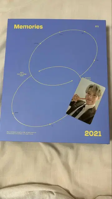 BTS Memories 2021 포토 카드 포함