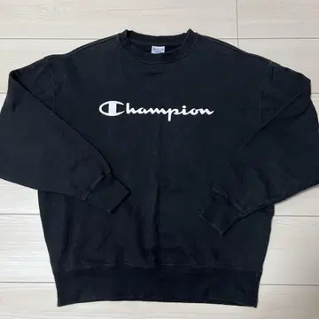 Champion 블랙 트레이닝복 MEDIUM