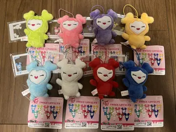 TWICE LOVELYS 참 포함 마스코트