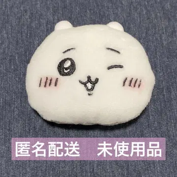 나가노의 곰과 친구들 판촉 봉제 인형 배지 치이카와 (먼작귀) 윙크