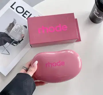 rhode 로드 jelly bean Birthday duo 화장품 파우치
