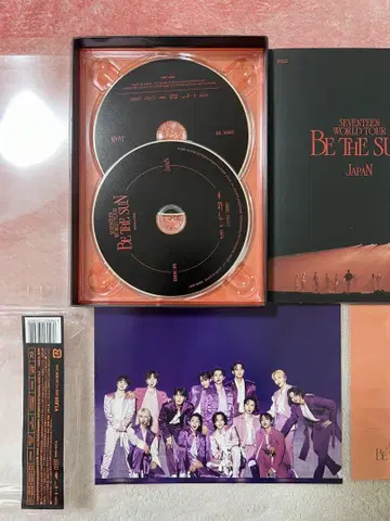 SEVENTEEN 세븐틴 BE THE SUN TO JAPAN 블루레이