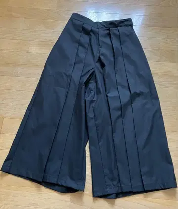 MUJI 하카마 팬츠 L 블랙
