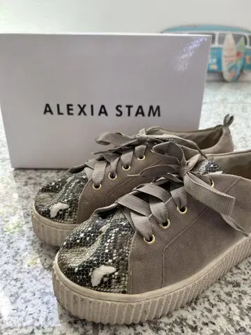 ALEXIA STAM 스웨이드 스니커즈
