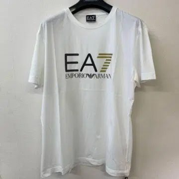 EMPORIO ARMANI 아르마니 남성용 T셔츠 새상품 화이트 XL