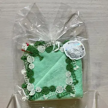 치카자와 레이스 크림 소다 시즌 타월 손수건