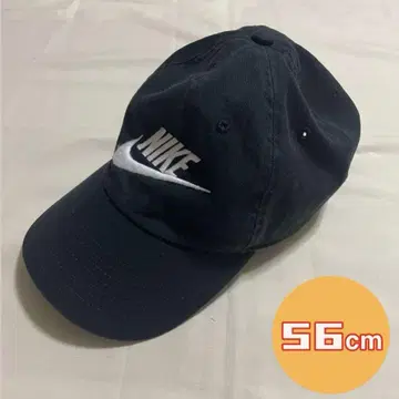 NIKE 캡 블랙 56cm 코튼 남녀 공용