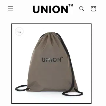 Union Backpack 유니온 백팩 올리브 드랍