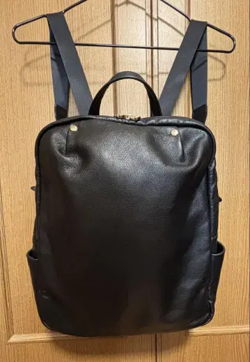 러셋 소프트 가죽 백팩