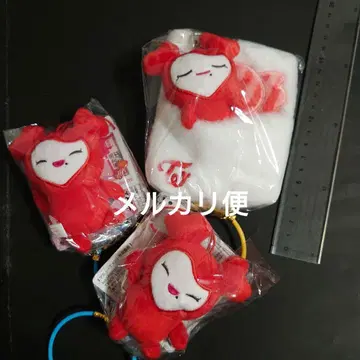 체용 이불 낚시릴 패스 케이스 참 포함 마스코트