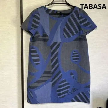 TABASA 반팔 튜닉 면 100