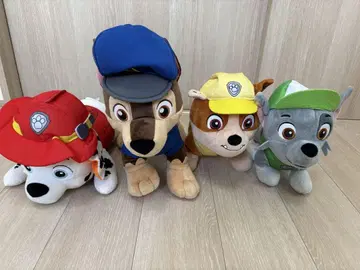 파우 패트롤 봉제 인형 4개 세트