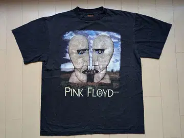 PINK FLOYD XL 티셔츠 90년대 북미 투어 백 프린트
