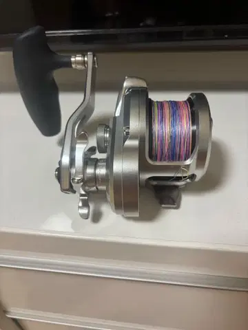 시마노 OCEA JIGGER 2000NRPG 솔티가SJ 2호 부착