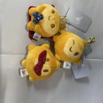 디즈니 봉제 인형/마스코트 3개 세트