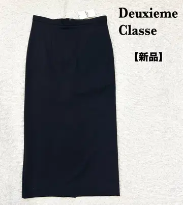 새상품 Deuxieme Classe PAN 타이트 스커트 블랙 38 M
