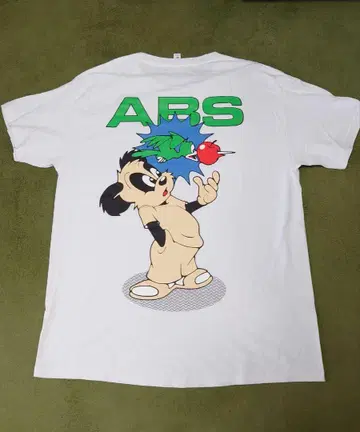 ABS 애플 버터 스토어 티셔츠 L 화이트