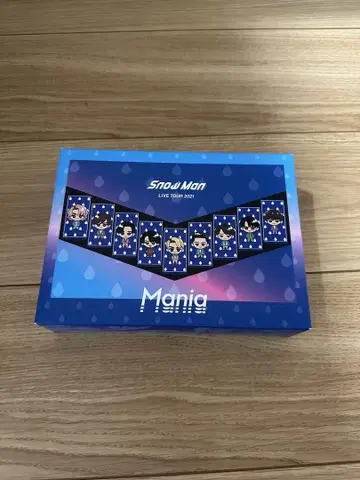 Snow Man LIVE TOUR 2021 Mania DVD 초회 한정판