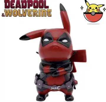 데드풀 피카츄 피규어 약 12cm