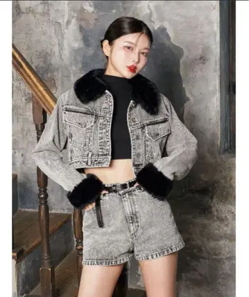 Darich 케미컬 데님 숏 팬츠 M