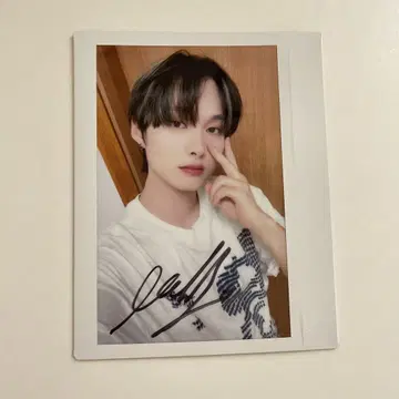 fantasyboys 한빈 사인 폴라로이드 친필 사인 폴라로이드