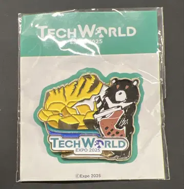 오사카 간사이 엑스포 테크월드 TECHWORLD 핀 배지