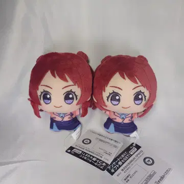 미사용 학마스 SD 인형 카노우 사키 2세트